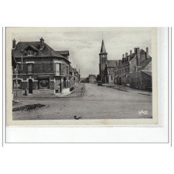 VIRY-NOUREUIL - Le carrefour vers l'église - très bon état