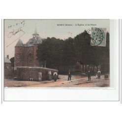 WIMY - L'église et la place - très bon état