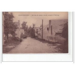 FAUCOUCOURT - Entrée du pays, route venant d'Anizy - très bon état