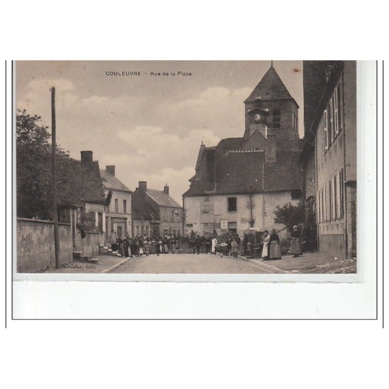 COULEUVRE - Rue de la Place - très bon état COULEUVRE - Rue de la Place - très bon état