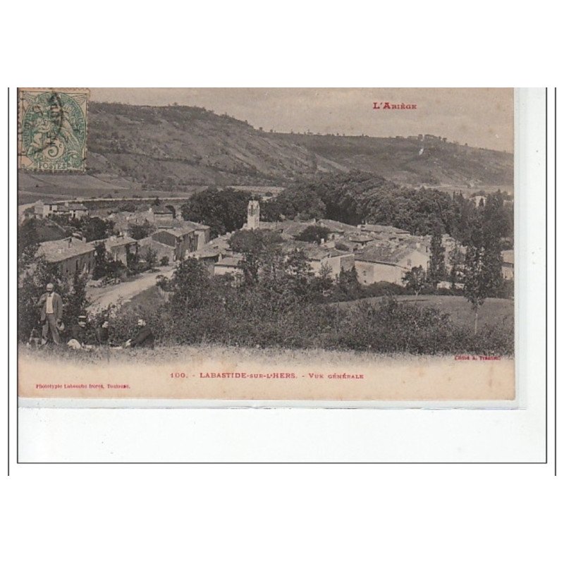 LABASTIDE SUR L'HERS - Vue générale - très bon état