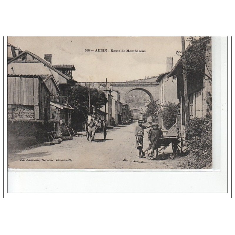 AUBIN - Route de Montbazens - très bon état