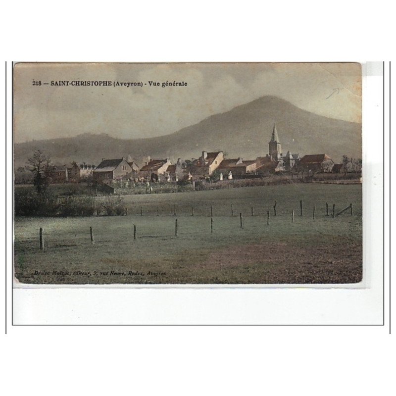 SAINT CHRISTOPHE - Vue générale - état
