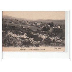 COUDOUX - Vue générale - très bon état