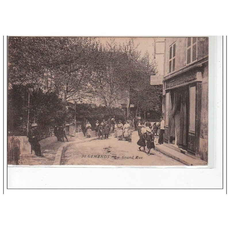 GEMENOS - La Grande Rue - très bon état