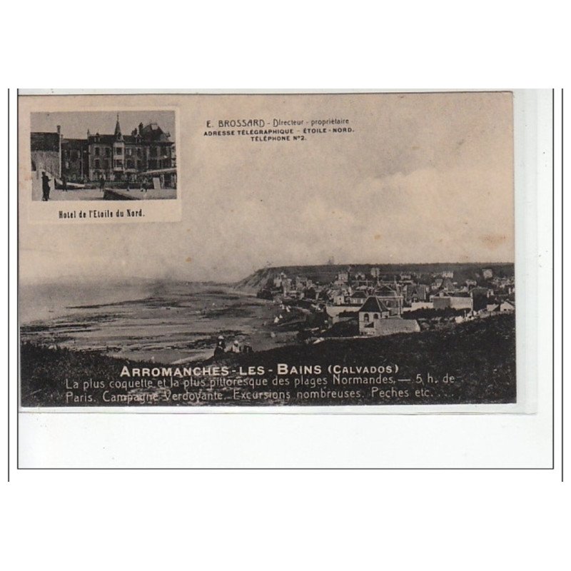 ARROMANCHES - """"La plus coquette et la plus pittoresque des plages normandes"""" - très bon état ARROMANCHES - """"La plus coquette et la plus pittoresque des plages normandes"""" - très bon état