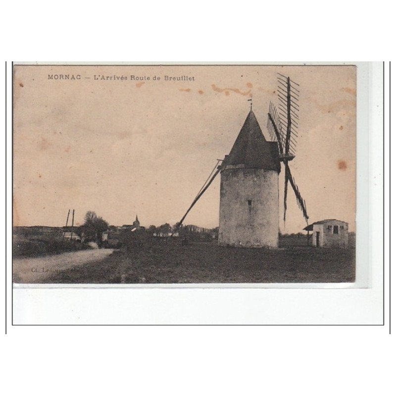 MORNAC - L'arrivée Route de Breuillet - très bon état