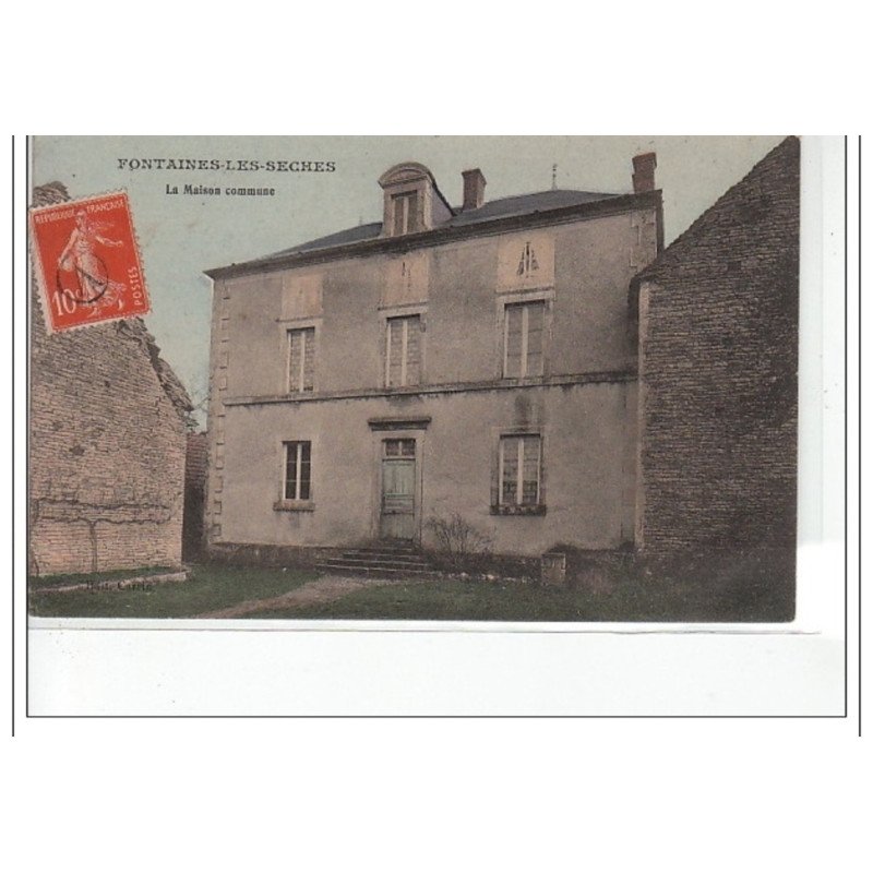 FONTAINES LES SECHES - La maison commune - très bon état