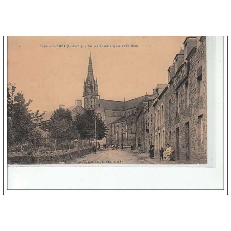 PLEMET - Arrivée de Merdrignac et Saint Méen - très bon état
