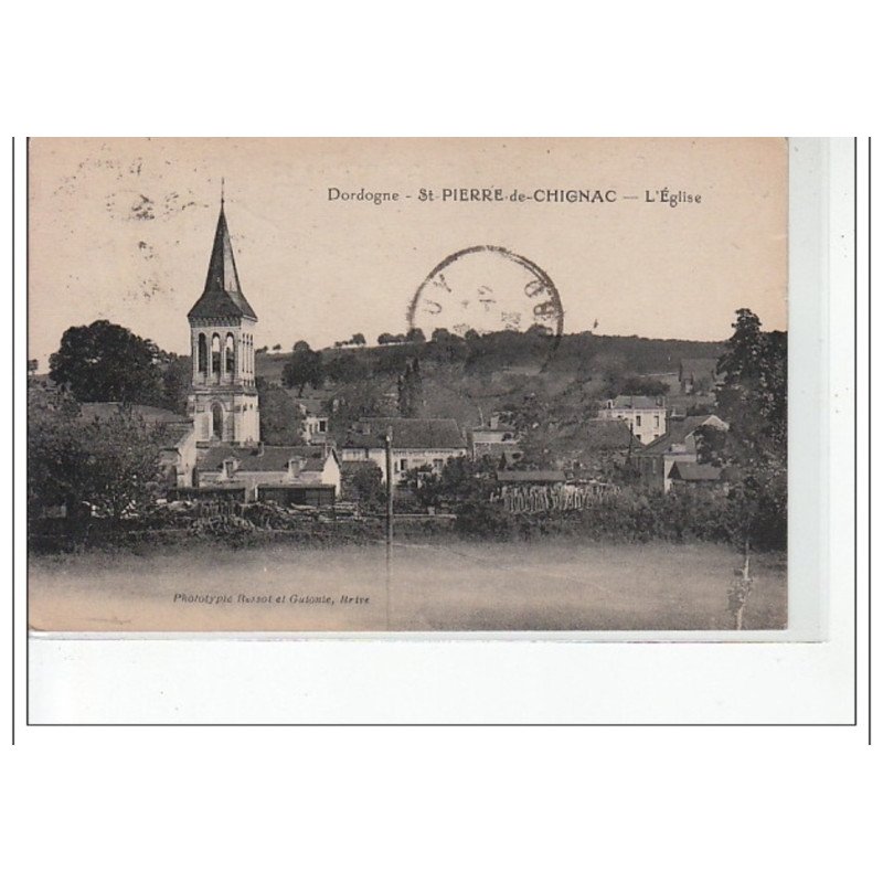 SAINT PIERRE DE CHIGNAC - L'église - très bon état