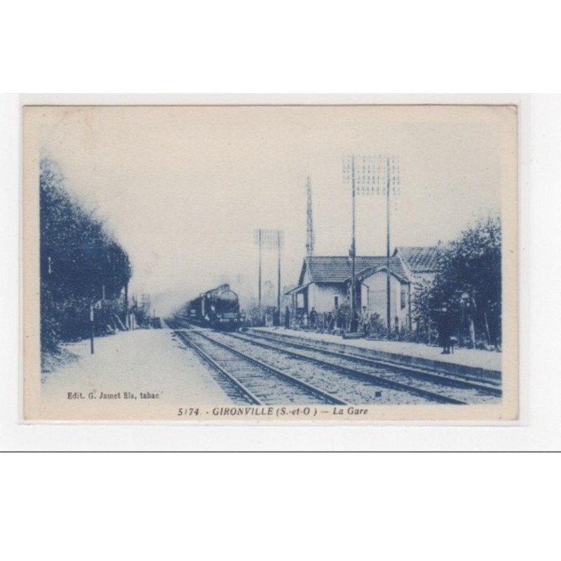 GIRONVILLE : la gare - très bon état