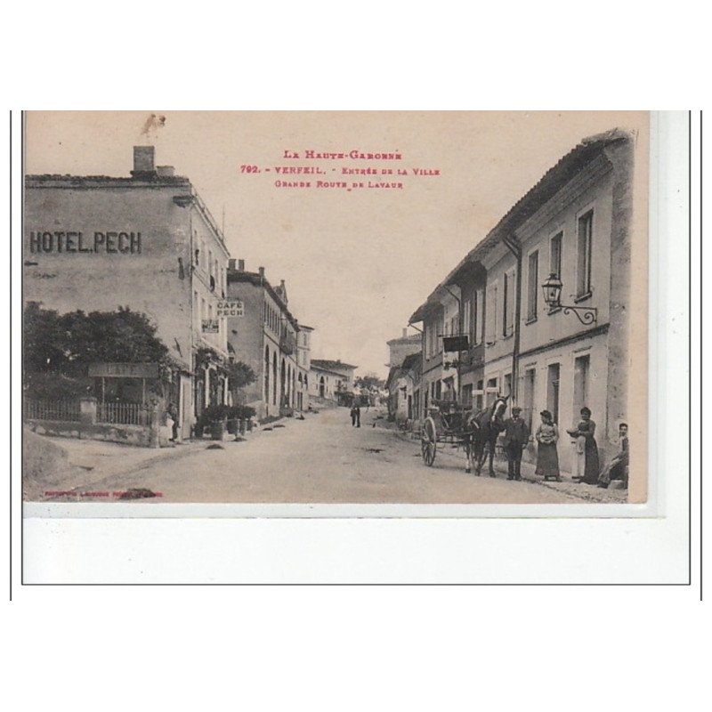 VERFEIL - Entrée de la Ville - Grande Route de Lavaur - très bon état