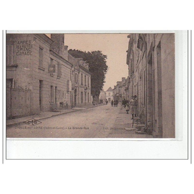 CHOUZE SUR LOIRE - La Grande Rue - très bon état