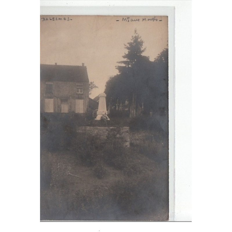 BALESMES - CARTE PHOTO - très bon état