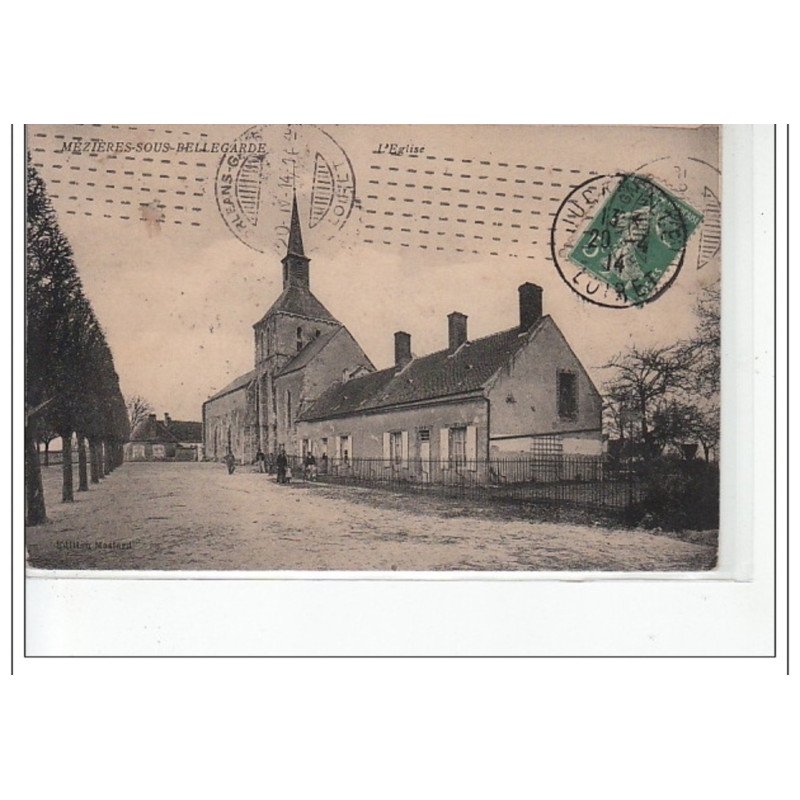 MEZIERES SOUS BELLEGARDE - L'église - très bon état