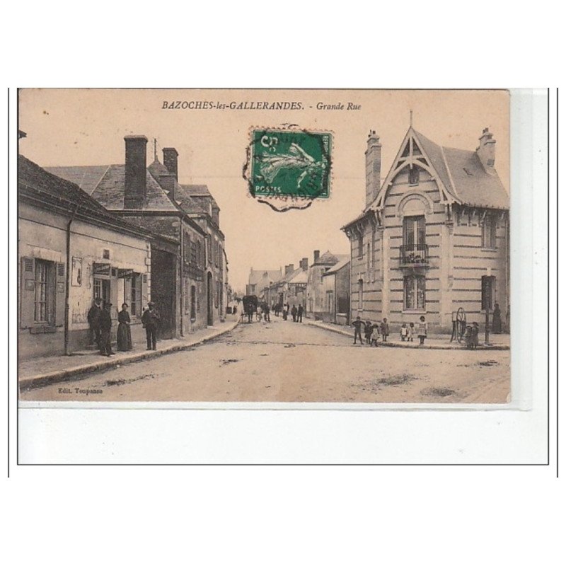 BAZOCHES LES GALLERANDES - Grande Rue - très bon état
