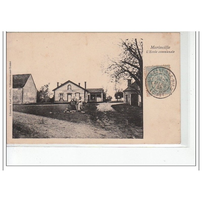 MERINVILLE - L'école communale - très bon état