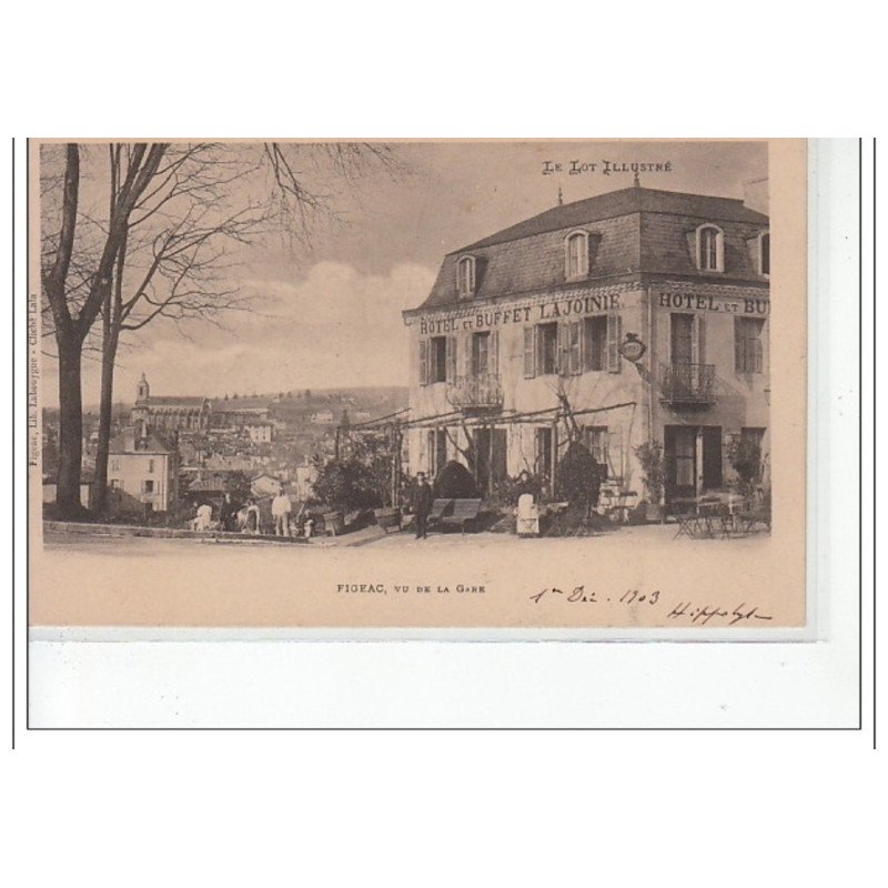FIGEAC - Vue de la gare - très bon état