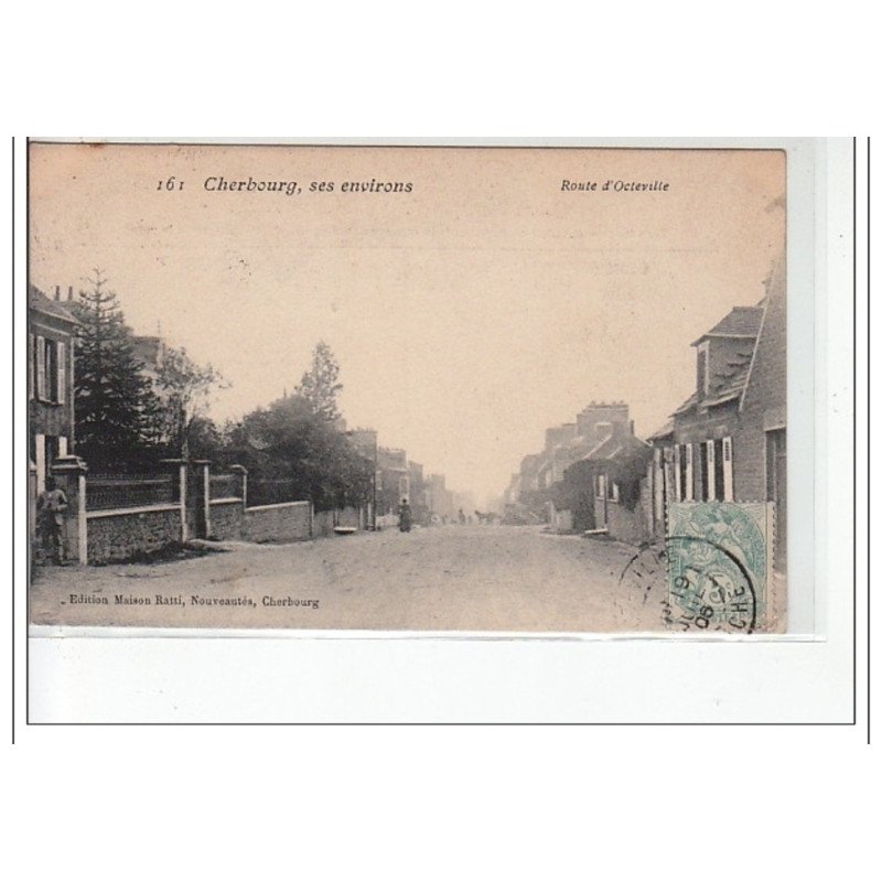 Cherbourg, ses environs - Route d'Octeville - très bon état