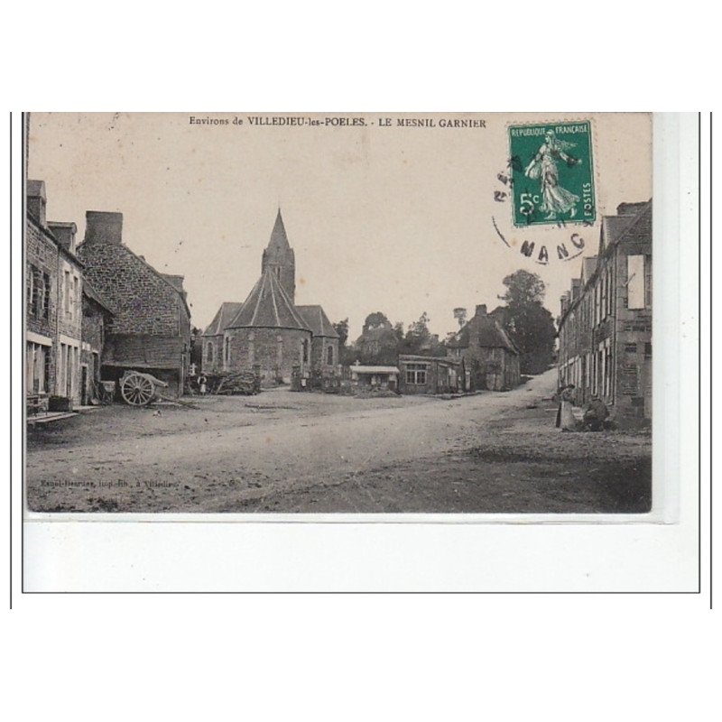 LE MESNIL GARNIER - Environs de VILLEDIEU LES POELES - très bon état