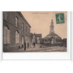 PUILLON - La mairie et l'église - très bon état
