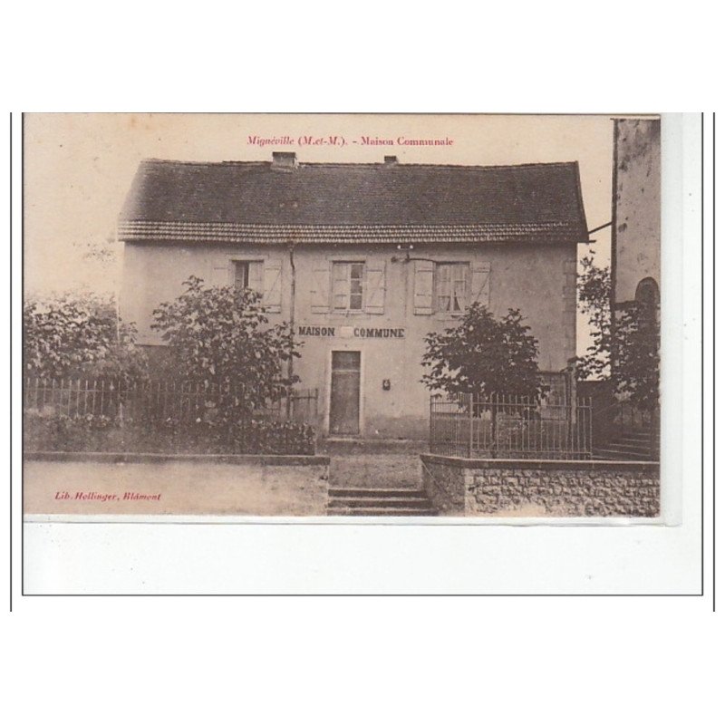 MIGNEVILLE - Maison Communale - état