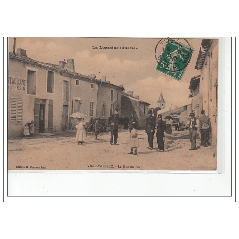 VILLEY LE SEC - La rue du Fort - très bon état