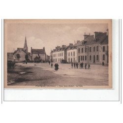 PLUVIGNER - Place Saint-Michel - la poste - très bon état