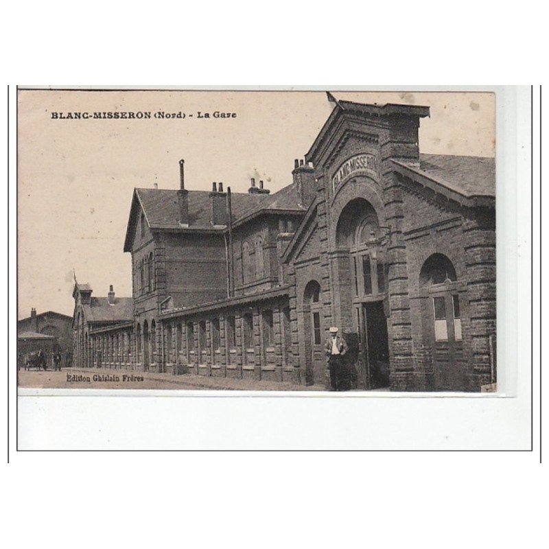 BLANC-MISSERON - La gare - très bon état
