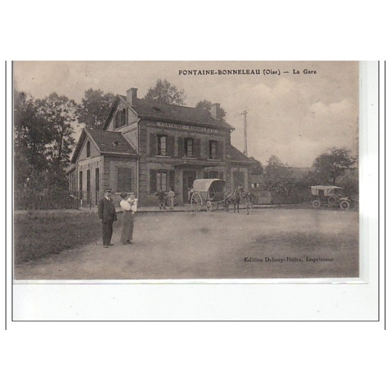 FONTAINE-BONNELEAU - La gare - très bon état