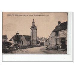 NEUILLY SUR EURE - Place de l'église et Monument aux Morts - très bon état
