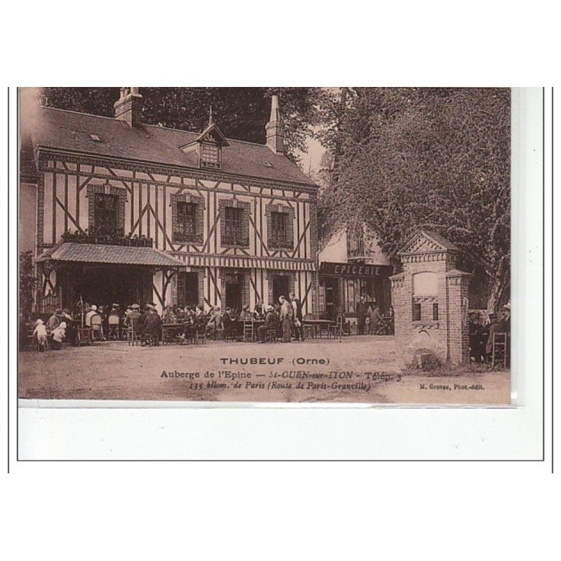 THUBEUF - Auberge de l'Epine - SAINT OUEN SUR ITON - très bon état