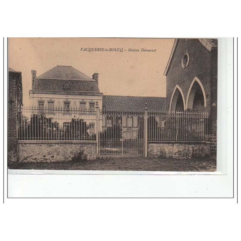 VACQUERIE LE BOUCQ - Maison Démarest - très bon état