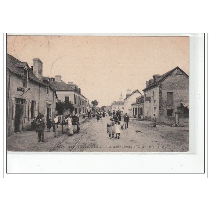SOUMOULOU - La gendarmerie - rue Principale - très bon état