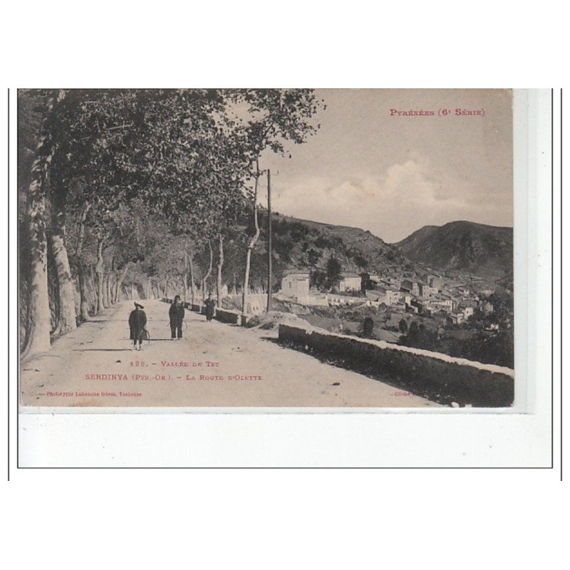 SERDINYA - Vallée de TET - La route d'Olette - très bon état