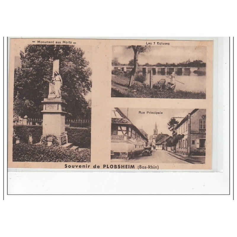 PLOBSHEIM - Souvenir de Plobsheim - très bon état PLOBSHEIM - Souvenir de Plobsheim - très bon état