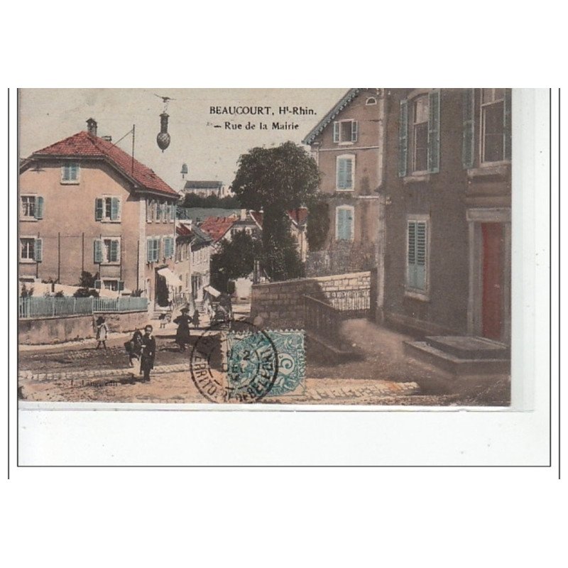 BEAUCOURT - Rue de la Mairie - très bon état BEAUCOURT - Rue de la Mairie - très bon état