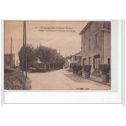 FRANCHEVILLE LE HAUT - Hôtel Terminus et l'entrée du Bourg - très bon état