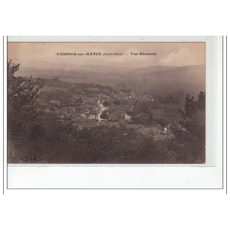 VERNOIS SUR MANCE - Vue générale - très bon état