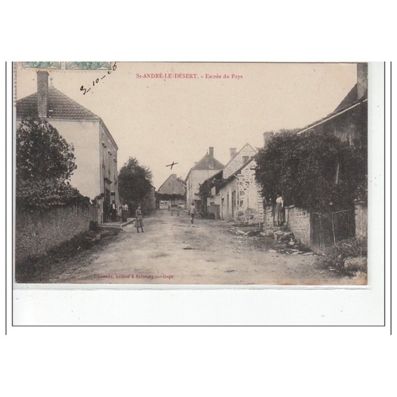 SAINT ANDRE LE DESERT - Entrée du pays - très bon état