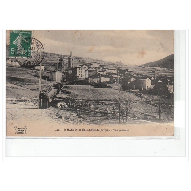 SAINT MARTIN DE BELLEVILLE - Vue générale - très bon état