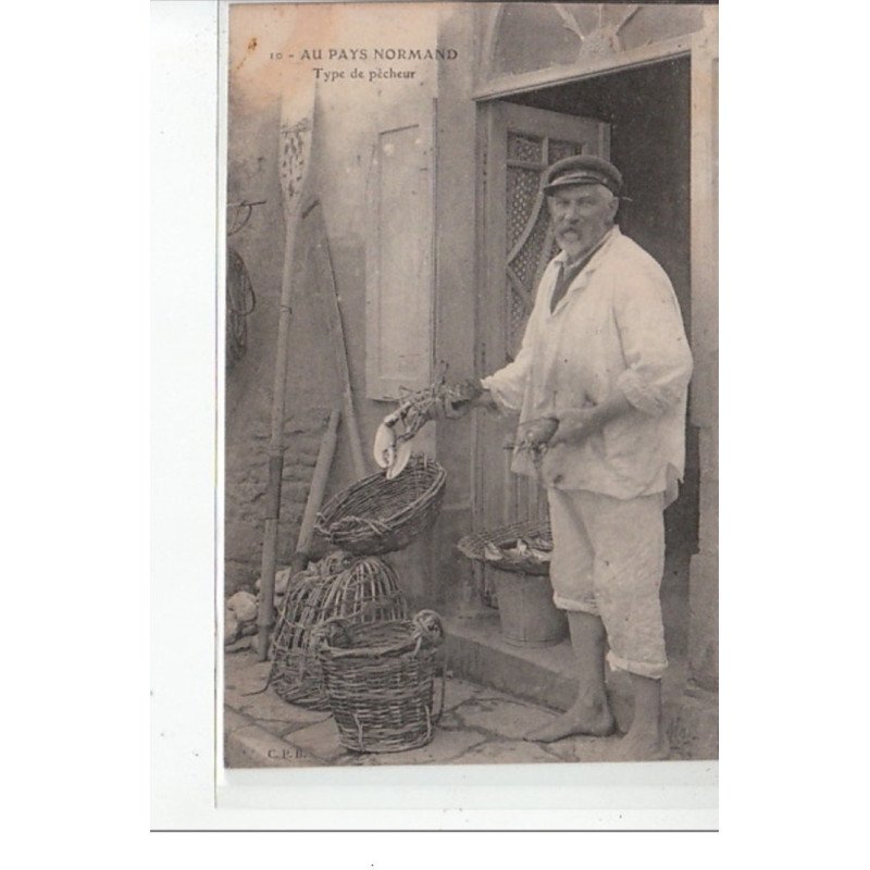 AU PAYS NORMAND - Type de pêcheur - très bon état