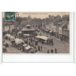 MONVILLE - Place du marché - état