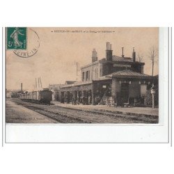 NEUFCHATEL EN BRAY - La gare - vue intérieure - très bon état