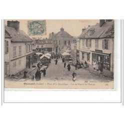 OISEMONT - Place de la République - vue du marché de l'Etalage - très bon état