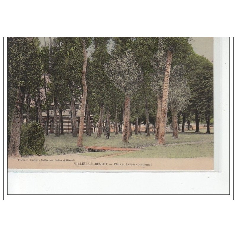 VILLIERS-SAINT-BENOIT - Pâtis et Lavoir communal - très bon état