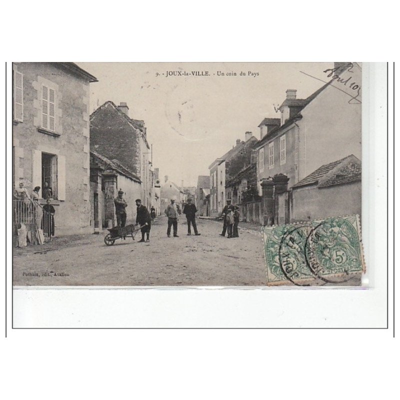JOUX LA VILLE - Un coin du pays - le lavoir - très bon état JOUX LA VILLE - Un coin du pays - le lavoir - très bon état