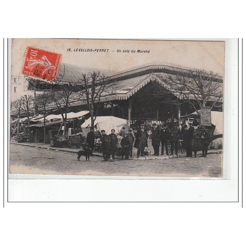 LEVALLOIS PERRET - Un coin du marché - très bon état