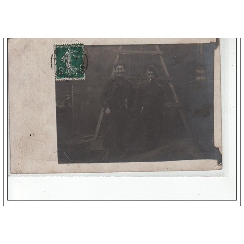 AUBERVILLIERS - CARTE PHOTO - très bon état