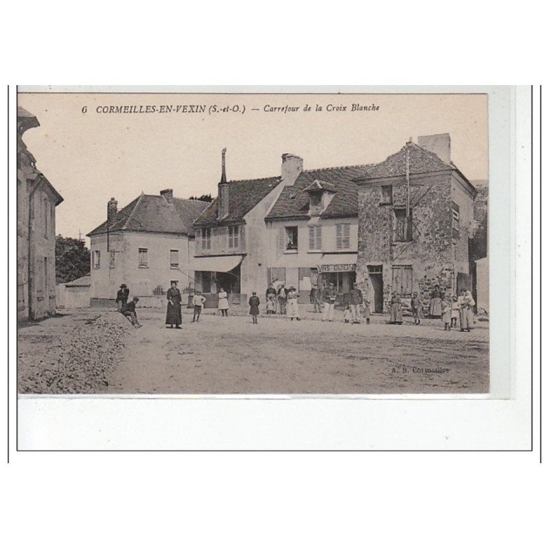 CORMEILLES EN VEXIN - Carrefour de la Croix Blanche - très bon état